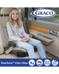 Столче за кола Graco - Booster Basic, 22-36 kg, Lite Ebony - 6t