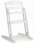 Столче за хранене BabyDan DanChair - High chair, бяло - 2t