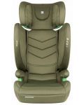 Стол за кола KikkaBoo - i-Travel, 15-36 kg, с I-Size, Army Green - 2t