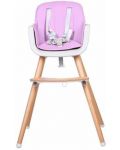 Столче за хранене 2 в 1 Buba Carino - Розово - 3t