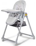 Столче за хранене KinderKraft Lastree сиво - 2t