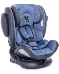 Столче за кола Lorelli - Aviator SPS IsoFix, Black&Blue, 0-36 kg - 1t