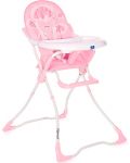 Столче за хранене Lorelli - Мarcel, Pink Hearts - 1t