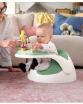 Столче с табла за игра Mamas & Papas - Baby Snug, Eucalyptus - 7t