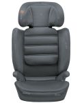 Столче за кола KikkaBoo - i-Track, i-Size, 100-150 cm, тъмносиво - 3t