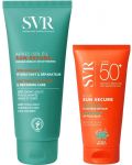 SVR Sun Secure Комплект - Мляко за след слънце и Слънцезащитен крем, SPF50, 200 + 50 ml - 1t