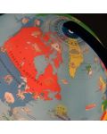 Светещ глобус Kosmos - политическа карта, 26 cm - 3t