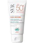 SVR Sun Secure Слънцезащитен тониран крем за лице, SPF50+, 50 ml - 1t