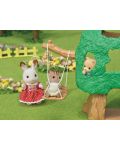Комплект фигурки Sylvanian Families - Къщичка на дървото, с бебе катеричка - 6t