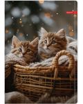 Тетрадка Ilijanum Pets - A4, 52 листа, широки редове, асортимент - 1t