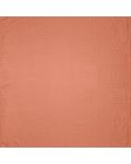 Тензухена пелена Bebe-Jou - Pure Cotton Pink, 110 х 110 cm - 1t