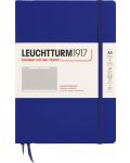 Тефтер Leuchtturm1917 New Colours - А5, страници на квадратчета, Ink - 1t