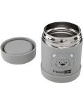 Термо контейнер за храна Freeon - 350 ml, сив - 2t