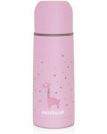 Термос с меко покритие Miniland - Розов, 350 ml - 1t