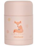 Термос за храна Miniland - Candy, 600 ml, розов - 1t