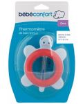 Термометър за вода Bebe Confort - Костенурка, червен - 2t
