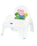 Tega Baby Бебешко гърне-столче Peppa Pig бяло+синьо - 1t