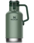 Термобутилка за бира Stanley - The Easy Pour, Hammertone Green, 1.9 l - 1t