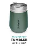 Термочаша с капак Stanley - The Everyday GO Tumbler, 290 ml, зелена - 4t