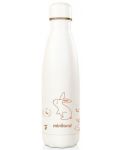 Термо бутилка с меко покритие Miniland - Natur, Зайче, 500 ml - 1t