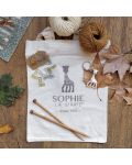 Текстилна подаръчна торбичка Sophie la Girafe, голяма - 3t