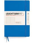 Тефтер Leuchtturm1917 New Colours - А5, страници на точки, Sky, твърди корици - 1t