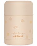 Термос за храна Miniland - Vanilla, 600 ml, бежов - 1t