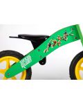 Дървено колело за баланс E&L Cycles - Костенурките Нинджа, 12 инча - 3t