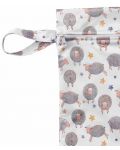 Торба за мокри дрехи Xkko - Dreamy Sheep, 30 x 45 cm - 2t