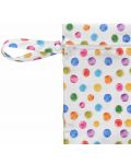 Торба за мокри дрехи Xkko - Polka Dots, 30 x 45 cm - 2t