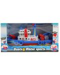Детска играчка Toi Toys - Спасителна лодка, пръскаща вода - 3t
