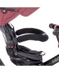 Триколка Lorelli - Neo, Red&Black Luxe, с EVA гуми - 5t