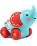 Тракаща музикална играчка Fisher Price - Poppity Pop, слонче - 4t