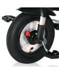 Триколка с въздушни гуми Lorelli - Zippy, Graphite - 11t