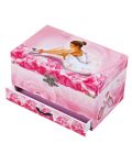 Музикална кутия с чекмедже Trousselier - Розова балерина - 2t