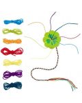 Цвете/детелинка за плетене на шнур Goki - 4t