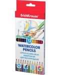 Цветни акварелни моливи Erich Krause Art Berry - 12 цвята  - 2t