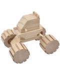 Творчески комплект Andreu toys - Дървен джип - 3t