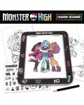 Творчески комплект Educa - Моден дизайнер, Monster High - 5t