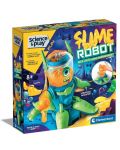 Творчески комплект Clementoni Science & Play - Направи си робот от слайм - 1t