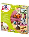 Комплект глина Staedtler Fimo Kids - 4 x 42g, Pet - 1t