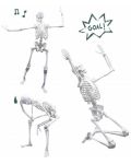 Творчески комплект Buki France - Направи си сам човешки скелет - 4t