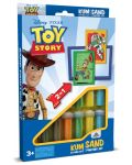 Творчески комплект за оцветяване с пясък Red Castle - Toy Story, с 2 картини - 1t