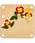 Творчески комплект Hape Nature Fun - Нарисувай сам сухи цветя, 29 части - 4t