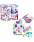 Творчески комплект Canal Toys - Плюшена играчка за оцветяване, Сладко кученце - 2t