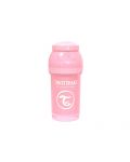 Бебешко шише против колики Twistshake Anti-Colic Pastel - Розово, 330 ml - 3t