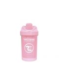 Бебешка чаша с преходен накрайник Twistshake Crawler Cup  - Розова, 300 ml - 1t