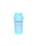 Бебешко шише против колики Twistshake Anti-Colic Pastel - Синьо, 260 ml - 3t