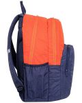 Ученическа раница Cool Pack Rider - Оранжево и синьо, 27 l - 2t