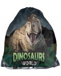 Ученическа спортна торба Paso Dinosaur - 1t